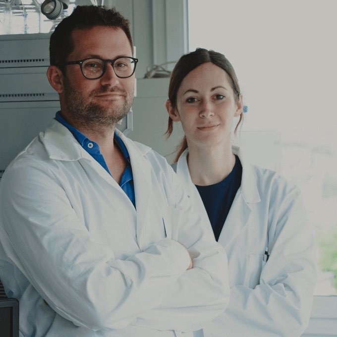 The founders of Planet A Food, Dr. Maximilian Marquart and Dr. Sara F. Marquart